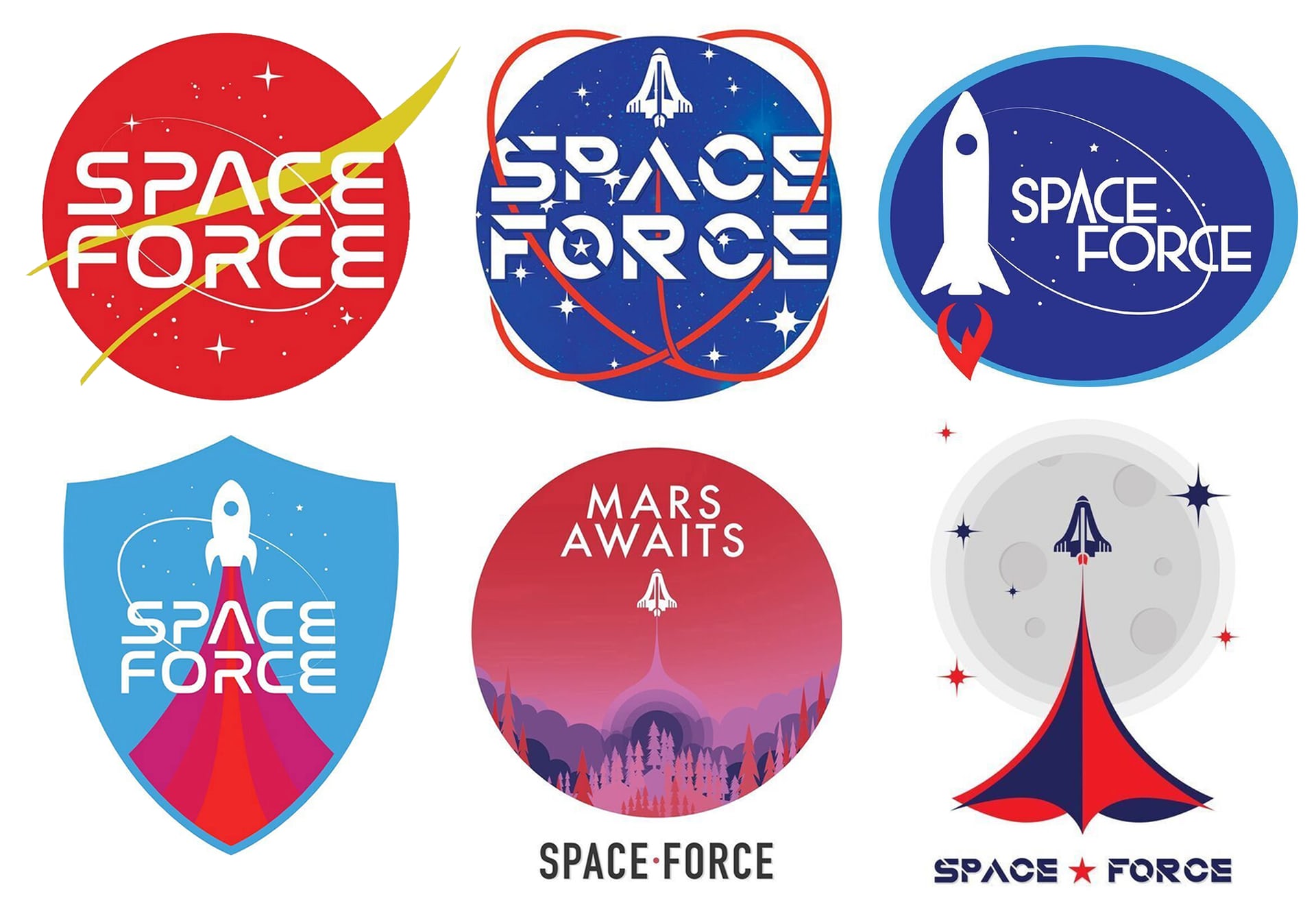 Donald Trump Space Force Logo